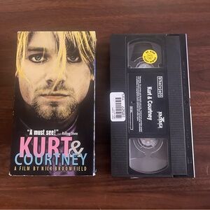 Kurt & Courtney Vintage VHS Tape